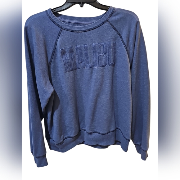 American Eagle Women's Crew Neck Malibu Sweatshirt  size L - Picture 2 of 7